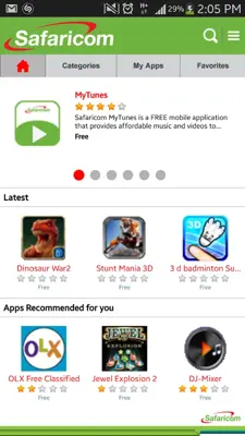 Safaricom Appstore android App screenshot 2